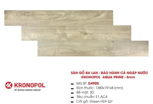Sàn gỗ Kronopol D4905 – 8mm