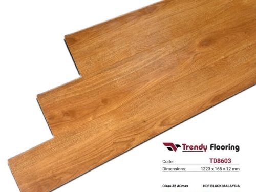 Sàn gỗ cốt đen Trendy Flooring – TD8603